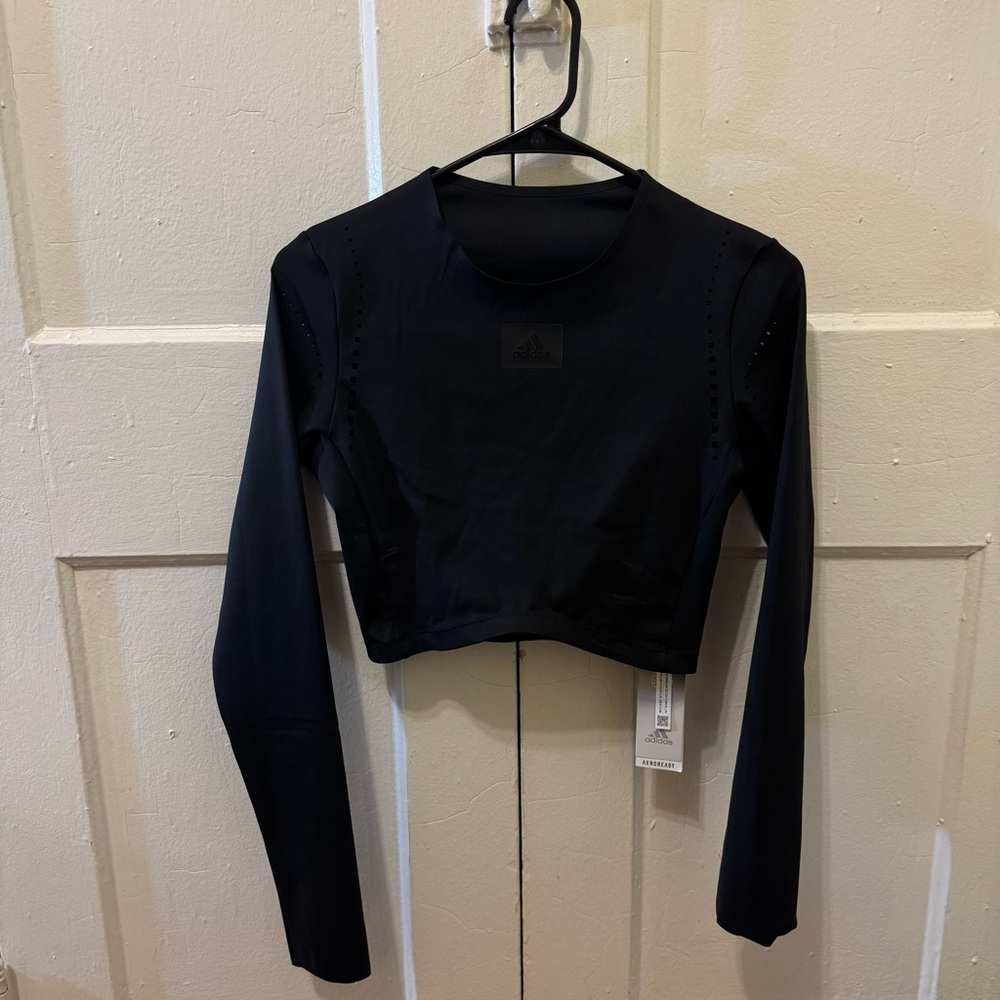 Adidas Athletic Black Crop Top